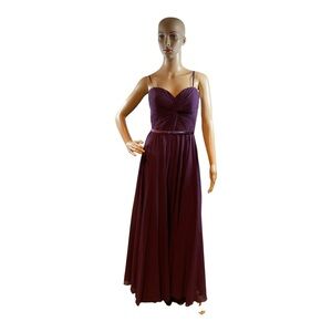 Cinderella Divine Women’s Sweetheart Neckline Strapless Purple Gown Dress Size 8